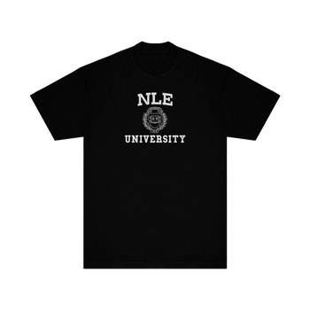 NLE University Black T-Shirt
